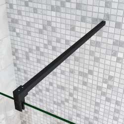 H K - Vzpera C140B, dĺžka 1400 mm, pre sklá 6-10mm, čierna (SE-C140B)