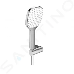 HANSA - Activejet Set sprchovej hlavice, 1 prúd, držiaka a hadice, biela/chróm (84380213)