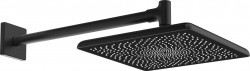 HANSA - Aurelia Hlavová sprcha 25x25 cm, matná čierna (4726034033)