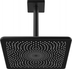 HANSA - Aurelia Hlavová sprcha 25x25 cm, matná čierna (4727034033)