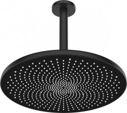 HANSA - Aurelia Hlavová sprcha, priemer 30 cm, matná čierna (4727030033)