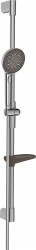 HANSA - Aurelia Set sprchovej hlavice, tyče a hadice, 3 prúdy, brúsená oceľ (4715013080)