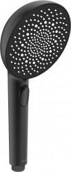 HANSA - Aurelia Sprchová hlavica, 3 prúdy, matná čierna (4733010033)