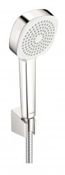 HANSA - Basicjet Set sprchovej hlavice, 1 prúd, držiaku a hadice, chróm (44600113)