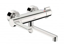 HANSA - Clinica Termostatická umývadlová batéria s otočným výtokom, Thermo Cool, chróm (08805202)