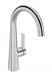 HANSA - Designo Umývadlová batéria s otočným výtokom a výpustom, chróm (51032293)