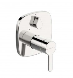 HANSA - Designo Vaňová batéria pod omietku, s prepínačom na 2 výstupy, chróm (81113593)