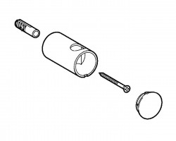 HANSA - Držiak sprchovej tyče (59913743)