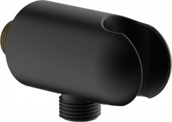 HANSA - Kolínka Nástenné kolienko s držiakom, matná čierna (290019-33)