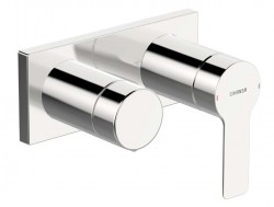 HANSA - Ligna Batéria pod omietku na 2 spotrebiče, chróm (44559583)