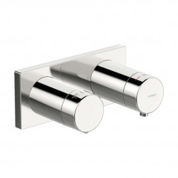 HANSA - Living Termostatická batéria pod omietku, pre 2 spotrebiče, chróm (44539583)