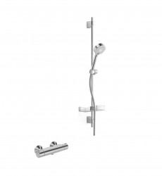 HANSA - Micra Sprchový set s termostatom, 3 prúdy, chróm (48150171)