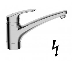 HANSA - Mix Páková drezová batéria, na beztlakové ohrievače, chróm (01121183)