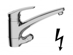 HANSA - Mix Páková drezová batéria, na beztlakové ohrievače vody, chróm (01211183)