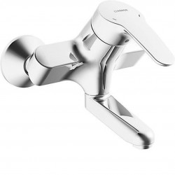 HANSA - Mix Páková umývadlová nástenná batéria, chróm (01968283)