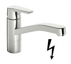 HANSA - Polo Páková drezová batéria, na beztlakové ohrievače, chróm (51591193)