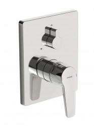 HANSA - Polo Páková vaňová batéria pod omietku, 2 výstupy, chróm (80623093)