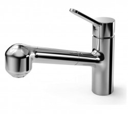 HANSA - Primo Drezová batéria s výsuvnou spŕškou, chróm (49522203)