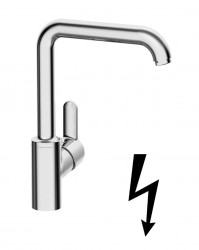 HANSA - Primo Páková drezová batéria, na beztlakové ohrievače, chróm (49221103)