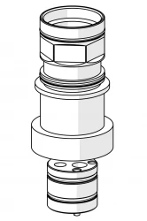 HANSA - Příslušenství Predĺženie 30 mm, páková batéria 3.5 (59913189)