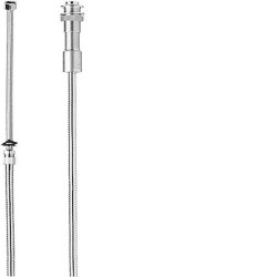 HANSA - Příslušenství Priechodka sprchy na jednotlivú montáž na okraj vane, chróm (04280100)