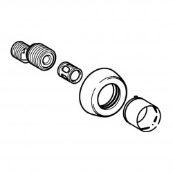 HANSA - Příslušenství Sada ružíc a pripojovacích etážok (59913824)