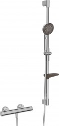 HANSA - Prisma Sprchový set s termostatom, 3 prúdy, chróm (48130431)