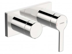 HANSA - Ronda Batéria pod omietku na 2 spotrebiče, chróm (44599583)