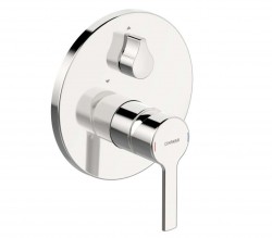 HANSA - Ronda Batéria pod omietku na 2 spotrebiče, chróm (83849573)