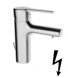 HANSA - Ronda Umývadlová páková batéria s výpustom, pre beztlakové ohrievače vody, chróm (03131173)