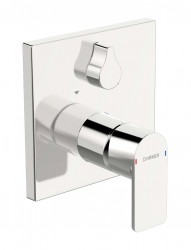 HANSA - Stela Batéria pod omietku na 2 spotrebiče, chróm (87849073)