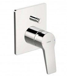 HANSA - Twist Batéria pod omietku pre 2 spotrebiče, chróm (49769003)