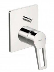 HANSA - Twist Batéria pod omietku pre 2 spotrebiče, chróm (49769005)