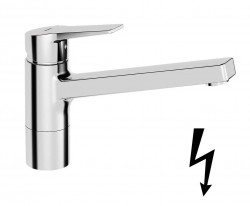 HANSA - Twist Páková drezová batéria, na beztlakové ohrievače, chróm (09121183)