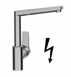 HANSA - Twist Páková drezová batéria pre beztlakové ohrievače, chróm (09221103)