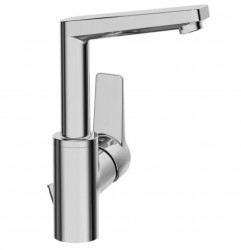 HANSA - Twist Umývadlová batéria s výpustom a otočným výtokom, chróm (09542203)