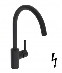 HANSA - Vantis Drezová batéria, matná čierna (5222116733)