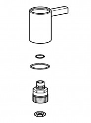 HANSA - Vršok, chróm (59913321)