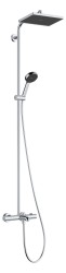 HANSGROHE - Activera Q Sprchový set s vaňovým termostatom, 29x18 cm, 2 prúdy, EcoSmart, chróm (28753000)