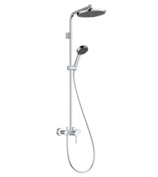 HANSGROHE - Activera S Sprchový set s termostatom, priemer 24 cm, 2 prúdy, EcoSmart, chróm (28875000)