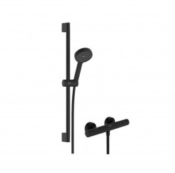 HANSGROHE - Activera Select S Sprchový set s termostatem, 2 proudy, EcoSmart, matná černá (28876670)