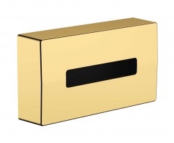 HANSGROHE - AddStoris Zásobník na papierové obrúsky, leštený vzhľad zlata (41774990)