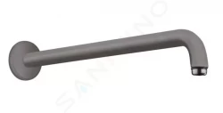 HANSGROHE - Aktiva Sprchové rameno 389 mm, kefovaný čierny chróm (27413340)
