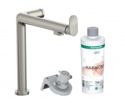 HANSGROHE - Aqittura M91 Drezová batéria s filtráciou, vzhľad nerezová (76802800)