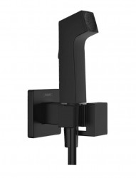 HANSGROHE - Bidetová batéria pod omietku, so spŕškou, matná čierna (29233670)