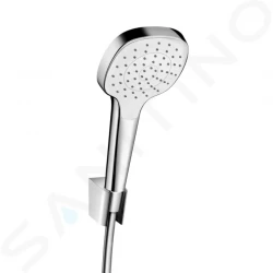 HANSGROHE - Croma Select E Ručná sprcha 1jet Porter Set, súprava 1,60 m, biela/chróm (26412400)
