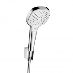 HANSGROHE - Croma Select E Set sprchovej hlavice, držiaka a hadice 1,60 m, biela/chróm (26413400)