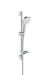 HANSGROHE - Croma Select E Sprchová súprava Vario 0,65 m s mydlovničkou Casetta, biela/chróm (26586400)