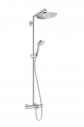 HANSGROHE - Croma Select Termostatická vaňová batéria 280 Showerpipe s príslušenstvom, chróm (26792000)