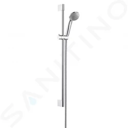 HANSGROHE - Crometta 85 Set sprchovej hlavice, 2 prúdy, tyče 0,65 m a hadice, chróm (27763000)